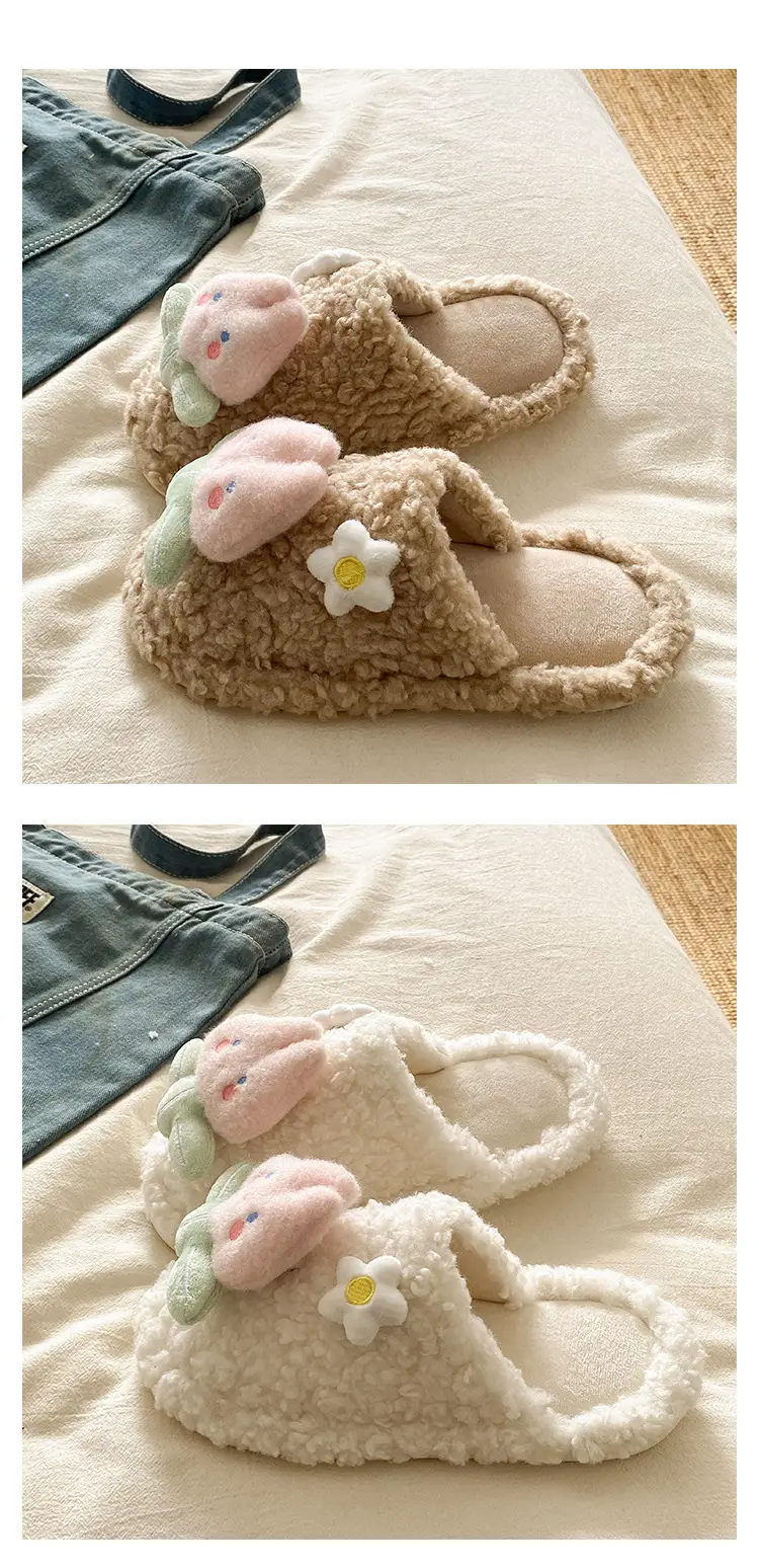 Cute Strawberry Flats for Women Non-Stuffy Cotton — feature 19