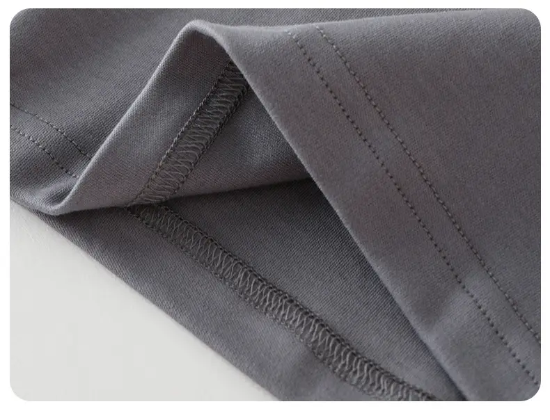 2025 Kids T-Shirt Grey Long Sleeve Korean Style — feature 16