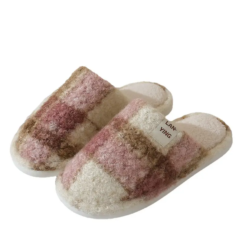 Fleece Lined Warm Slippers for Women Men Winter - Image 16