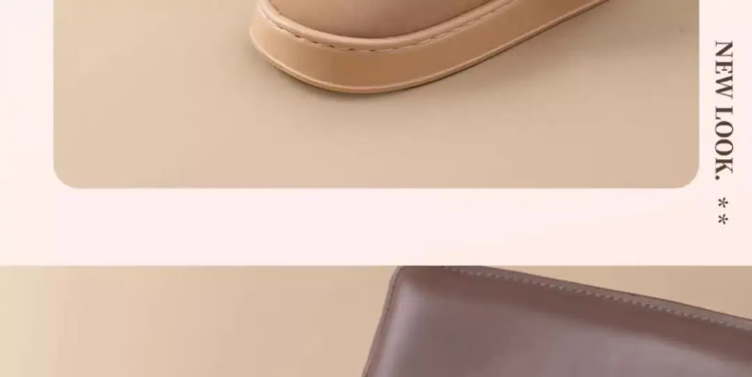 Birkenstock Slippers for Women Autumn and Winter 2025 New Home Indoor Non-Slip Thick-Soled Warm Toe-Toe Raw Edge Cotton Slippers for Men — feature 16