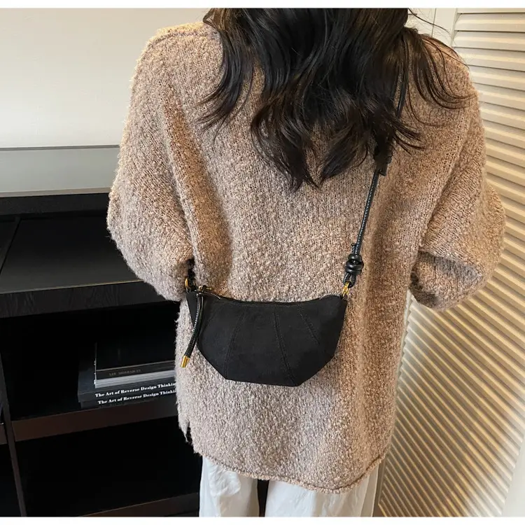 Frosted Women Shoulder Crossbody Bag Brown 2025 — feature 20