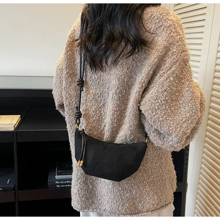 Frosted Women Shoulder Crossbody Bag Brown 2025 — feature 21