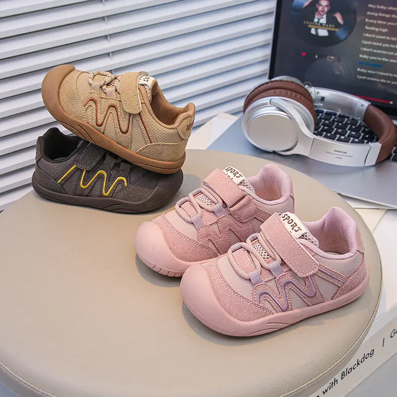 2025 Toddler Shoes Soft Soles Breathable Beige