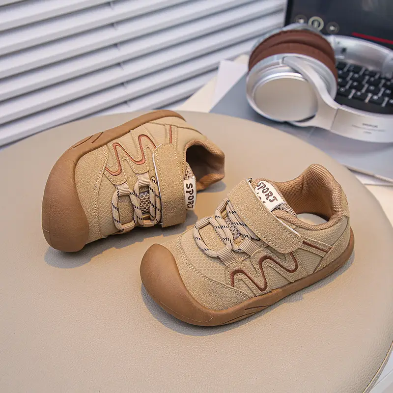 2025 Toddler Shoes Soft Soles Breathable Beige — feature 6