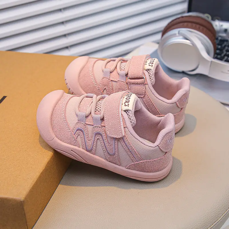 2025 Toddler Shoes Soft Soles Breathable Beige