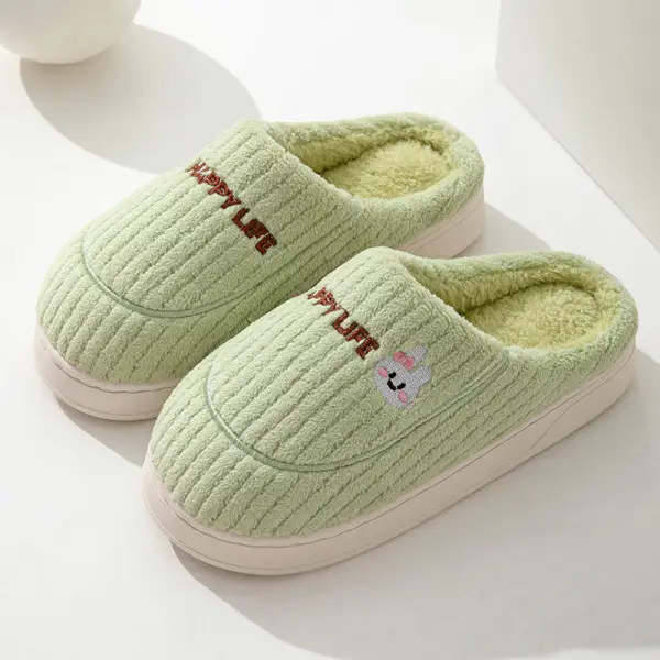 Waterproof Cotton Slippers Women Autumn Winter 2025 - Image 15