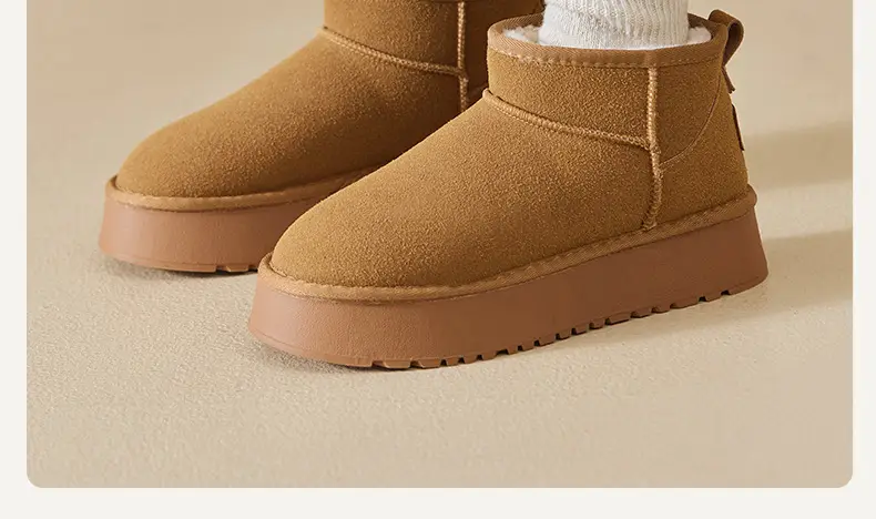 Real Wool Socks for Women, Autumn and Winter Thickened and Fleece-Lined Warm Mid-Calf Socks, Winter Slouch Socks, Postpartum Sleep Maternity Socks — feature 22