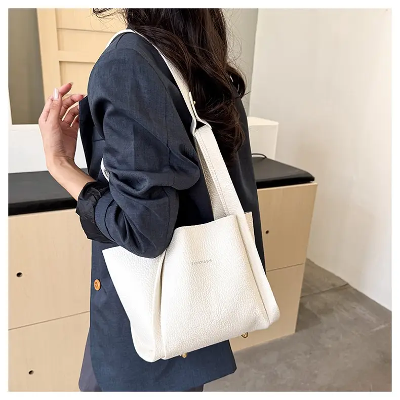 Korean Style Tan Satchel Shoulder Bag for Women — feature 12