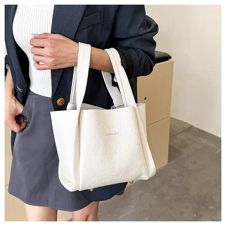Korean Style Tan Satchel Shoulder Bag for Women — feature 14
