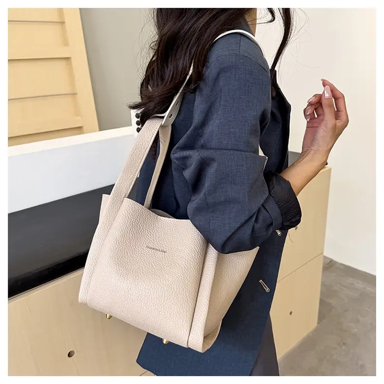 Korean Style Tan Satchel Shoulder Bag for Women — feature 15
