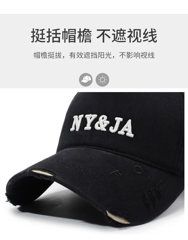NYA Lettered Baseball Caps for Women Men — feature 2
