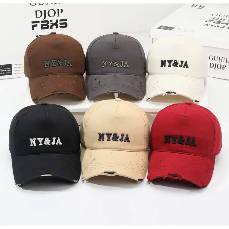 NYA Lettered Baseball Caps for Women Men — feature 8