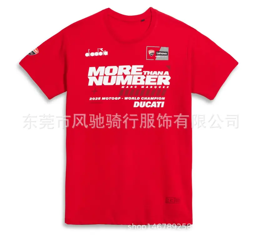Cross-Border 25 Thin Style F1 Racing Suit Can Add Logo, Same Style as Ferrari Team Drivers, Special Short-Sleeved Cycling Jersey