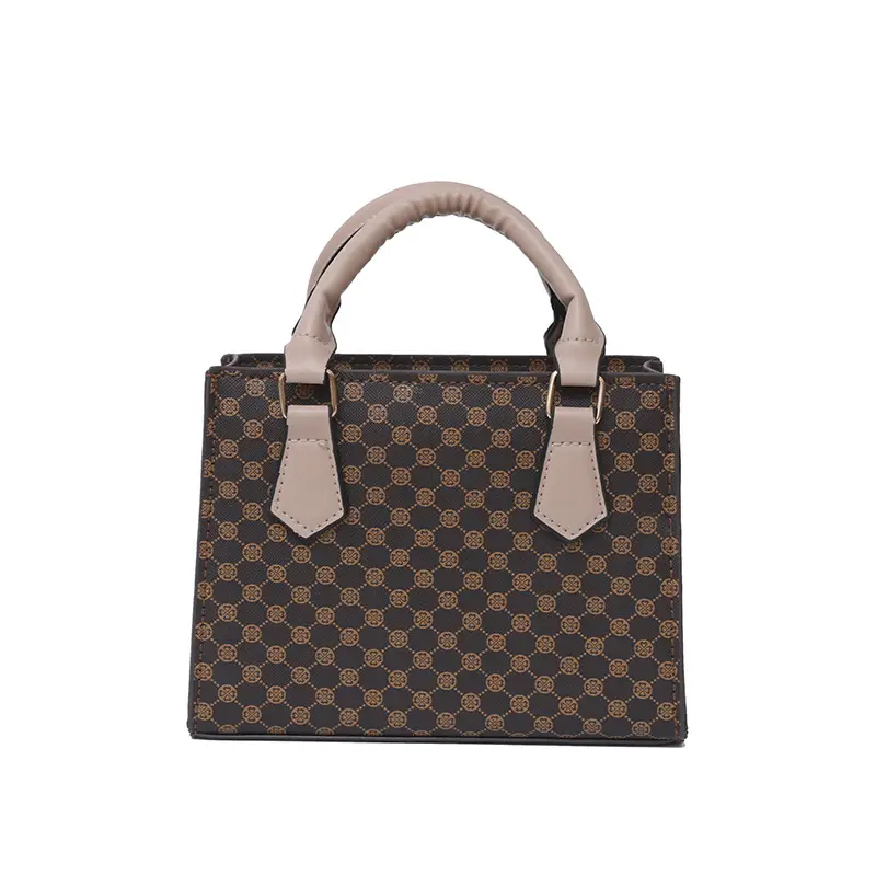 Women's Retro Checkered Shoulder Bag for Commuting