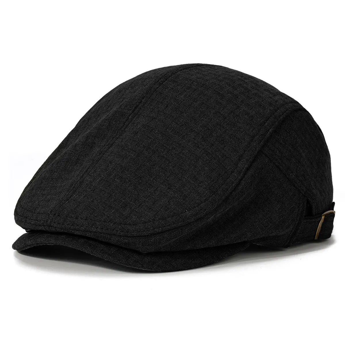 Black Vintage British Retro Baseball Cap for Men Women - Image 8