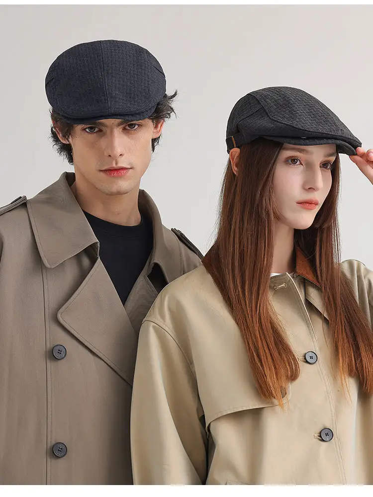 Black Vintage British Retro Baseball Cap for Men Women — feature 11