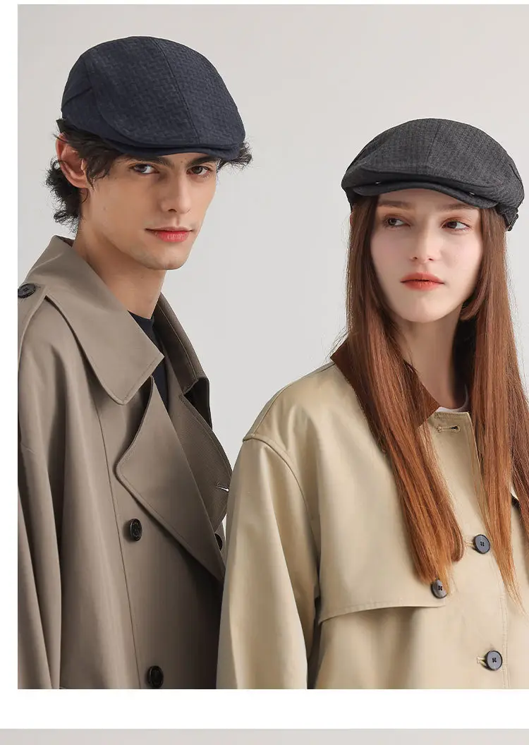 Black Vintage British Retro Baseball Cap for Men Women — feature 12