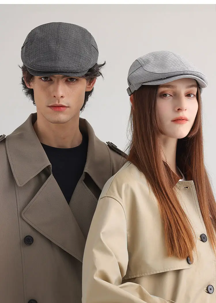 Black Vintage British Retro Baseball Cap for Men Women — feature 14