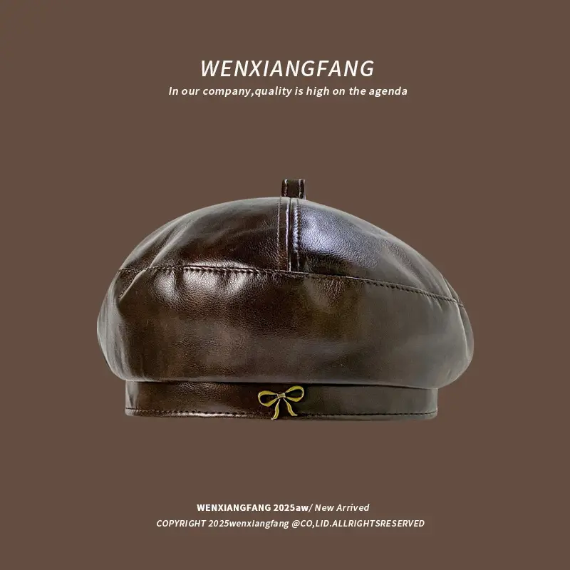 Women Melard Duckbill Cap Brown New Arrival