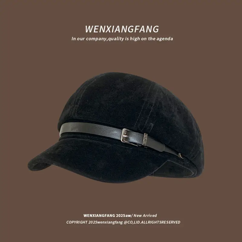 Women Melard Duckbill Cap Brown New Arrival