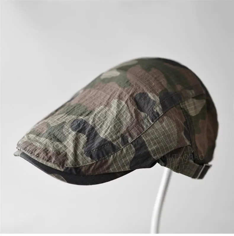 Men Women Camouflage Peaked Cap Summer Thin Quick-Dry — feature 2