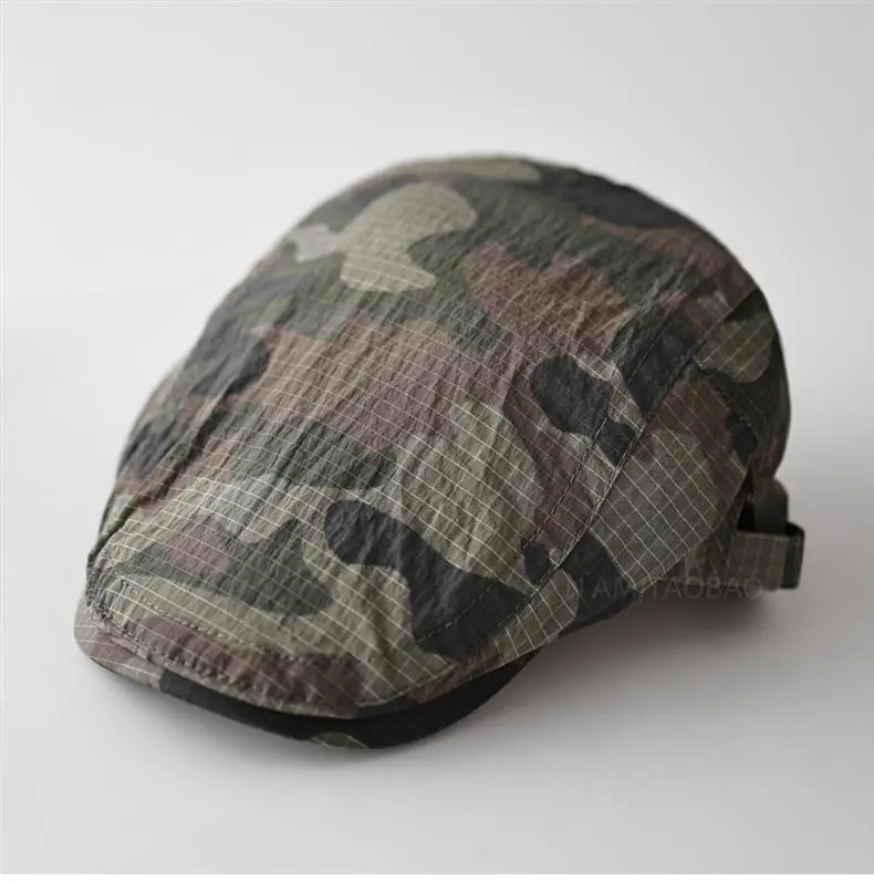 Men Women Camouflage Peaked Cap Summer Thin Quick-Dry — feature 3