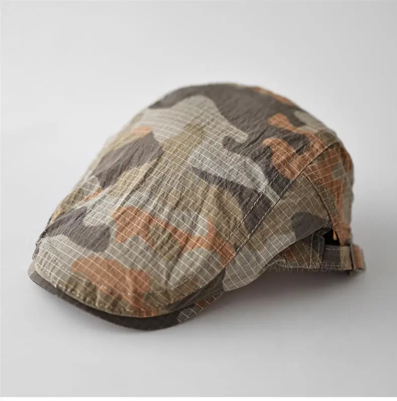 Men Women Camouflage Peaked Cap Summer Thin Quick-Dry — feature 4