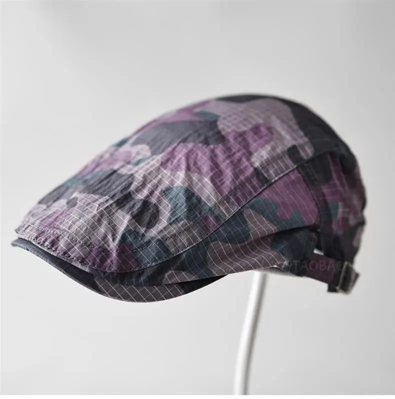 Men Women Camouflage Peaked Cap Summer Thin Quick-Dry — feature 6
