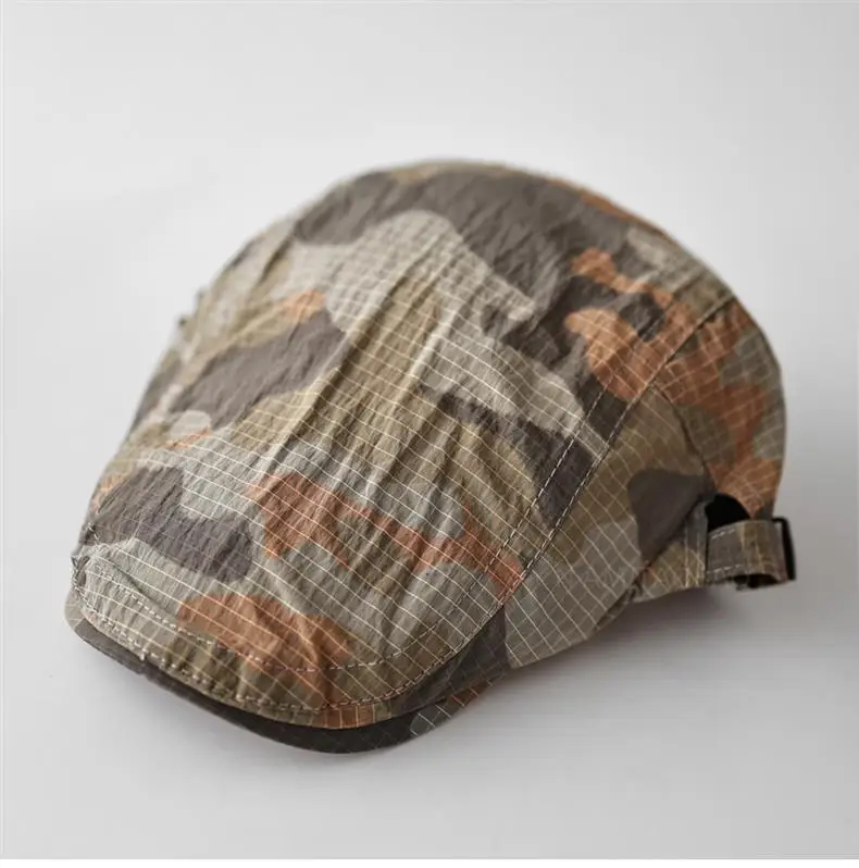 Men Women Camouflage Peaked Cap Summer Thin Quick-Dry — feature 7