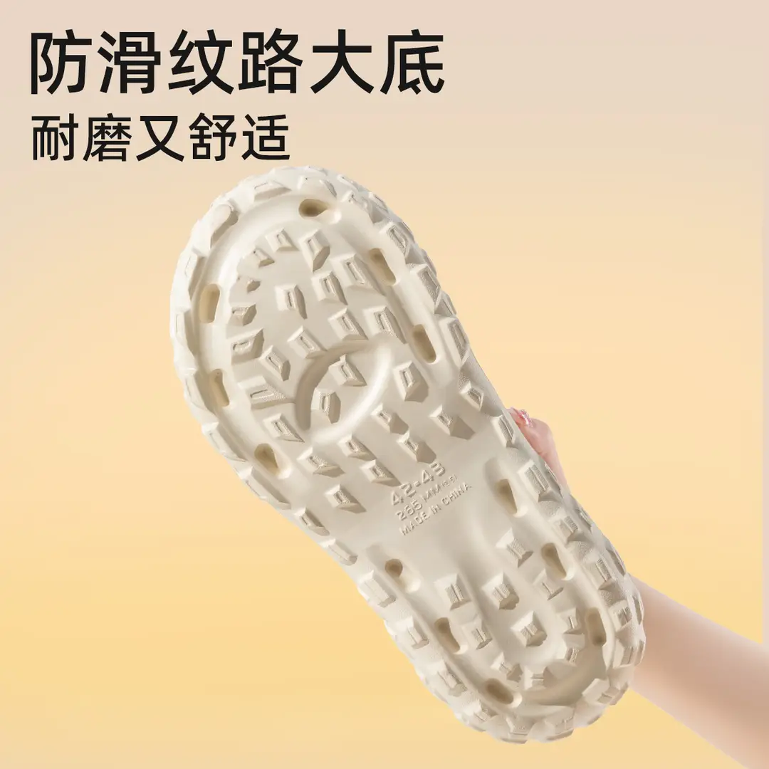 Winter Waterproof Cotton Slippers for Men's Home Autumn and Winter Thick-Soled Bags and Thickeneded Warm Non-Slip and Stain-Resistant Cotton Shoes for Women's Outer Wear - Image 6