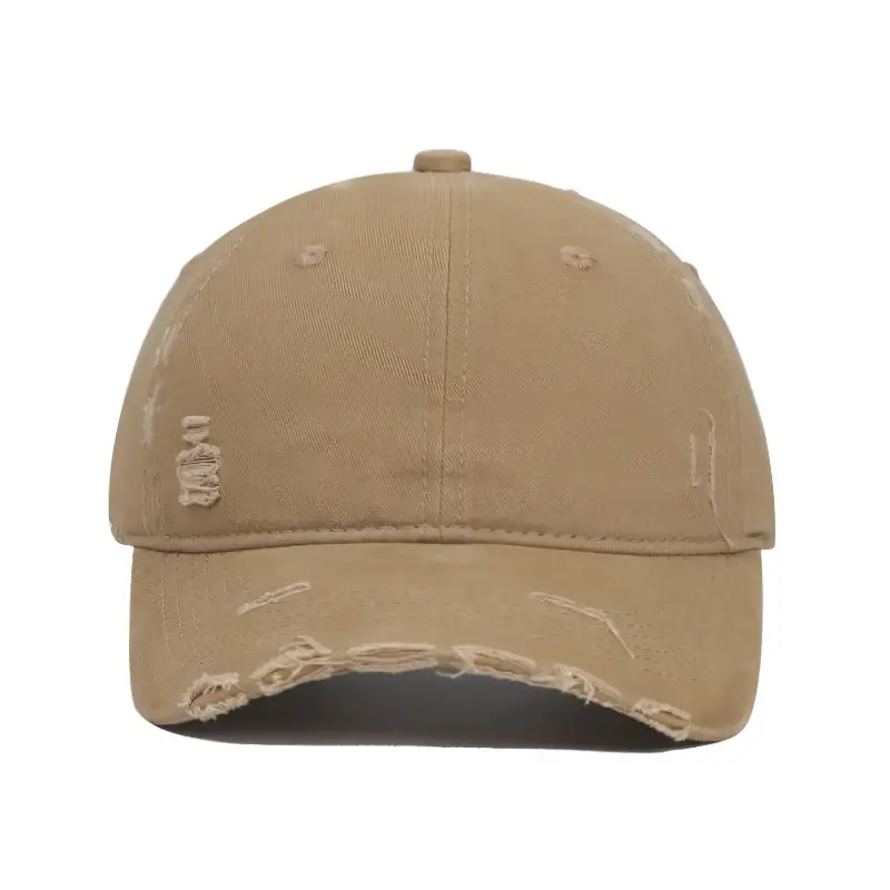 Distressed Baseball Cap for Women Autumn Sunshade Washed Soft Top - Image 11