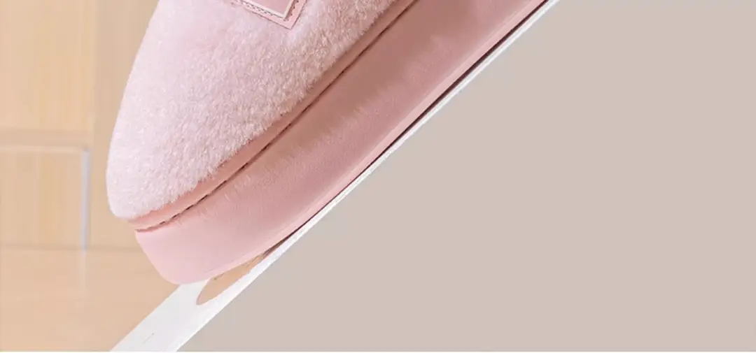 Maternity Slippers for Women 2025 New Autumn and Winter Indoor Home Plush Thick-Soled Warm Non-Slip Couple Cotton Slippers — feature 12