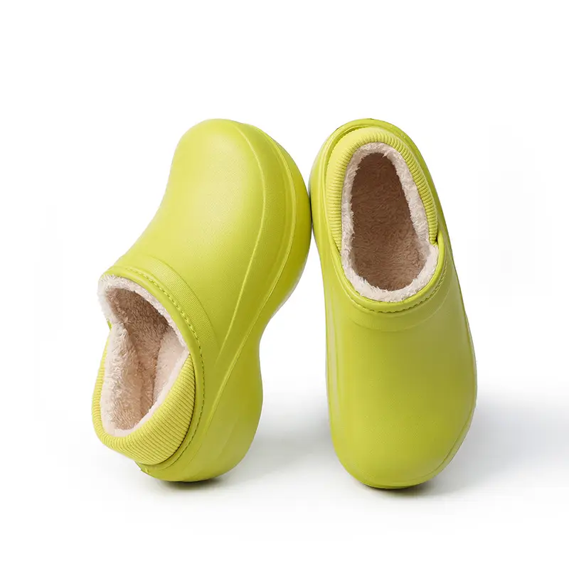 Xiaohongshu Popular Cotton Slippers for Women, Autumn and Winter Indoor Slippers with Heel Cover, Non-Slip Home Winter Thick-Soled Maternity Shoes with Heel Cover