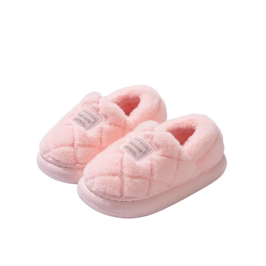 2025 New Style Bag Heel Cotton Slippers for Women in Autumn and Winter Fleece-Lined and Thickeneded Warm Anti-Slip Couples Home and Outdoor Cotton Shoes for Men - Image 10