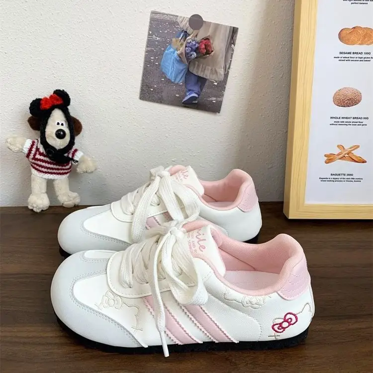 Women's White Blue Thick Sole Casual Shoes 2025 — feature 1