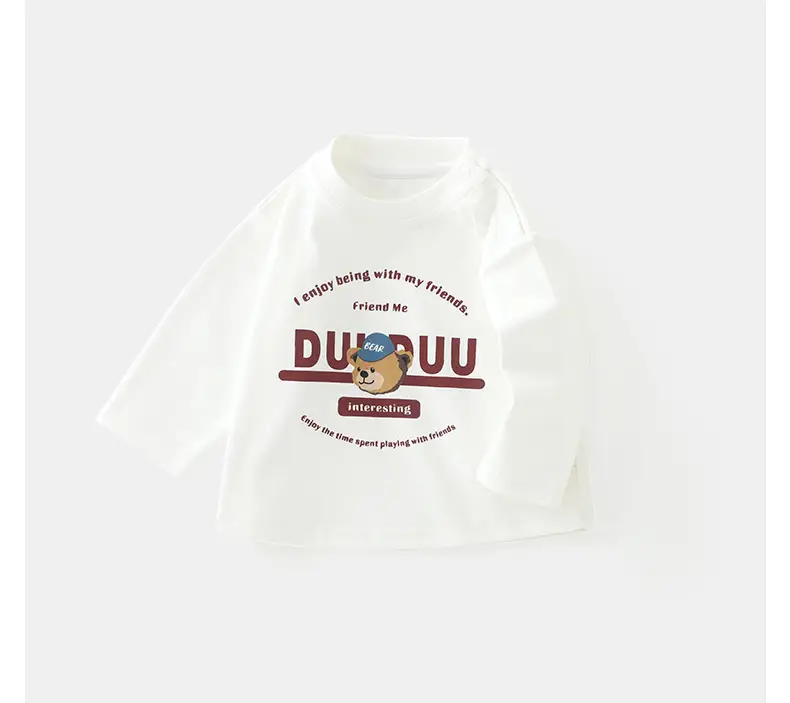 White Long-Sleeved Baby Top for Boys 2025 — feature 11