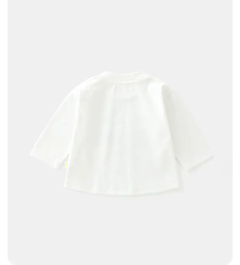White Long-Sleeved Baby Top for Boys 2025 — feature 12