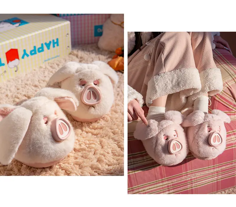 Piggy Piggy Slippers Women Winter 2025 Non-Slip Warm — feature 7