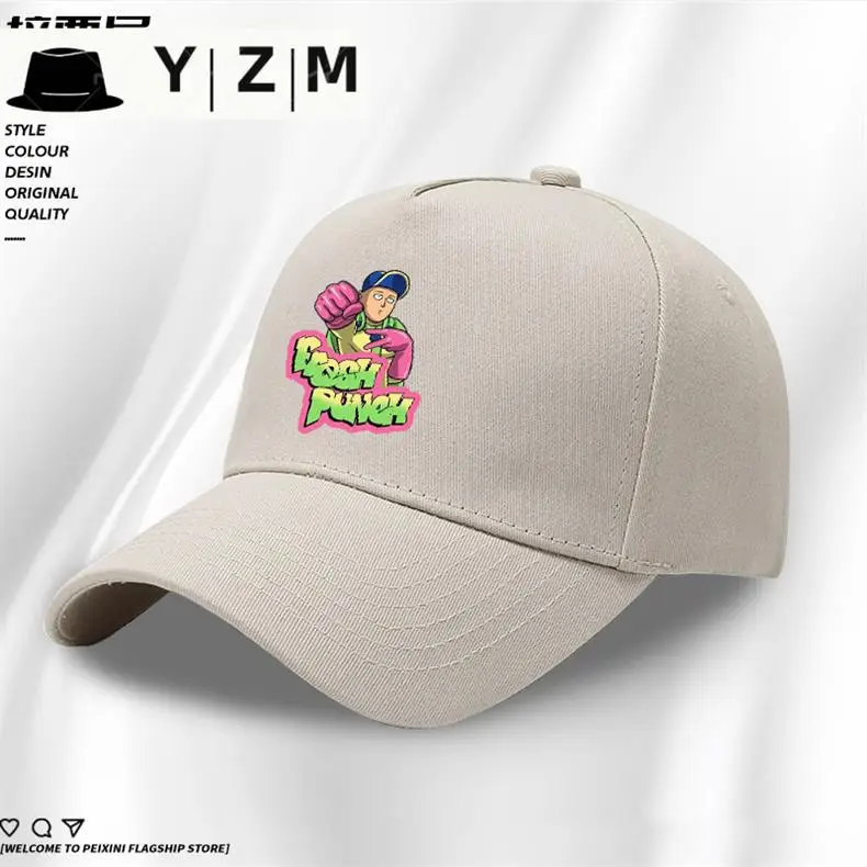 Yizhimei One Punch Man Baseball Cap Navy Blue — feature 7
