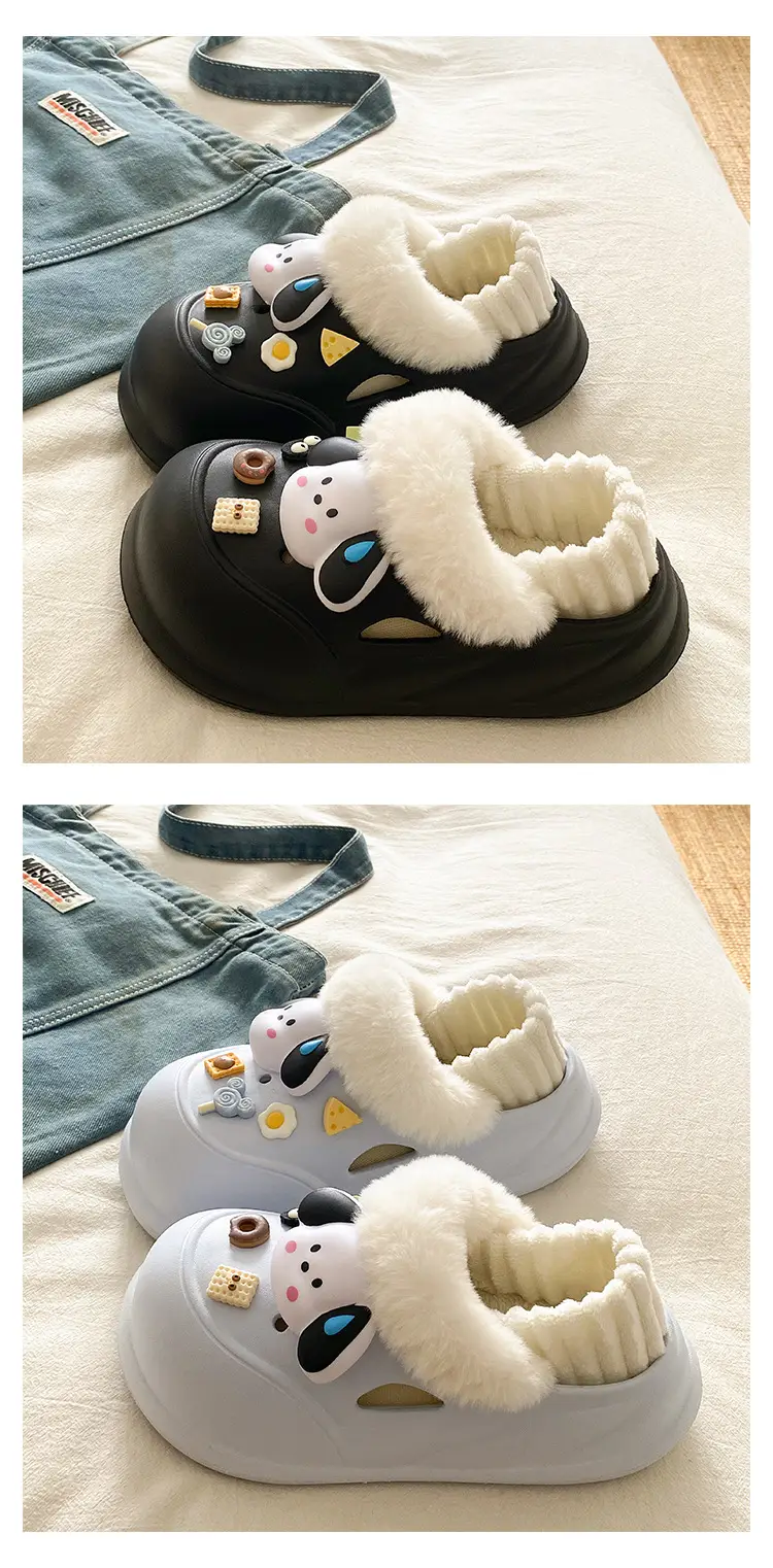 2025 Winter Fleece Lined Student Slippers Women — feature 17