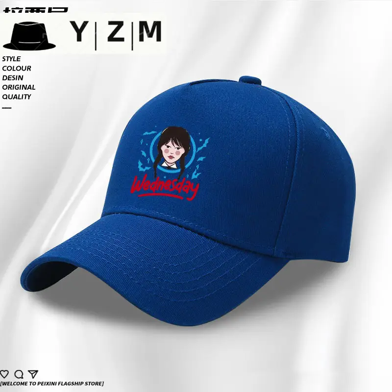 Addams Family Blue Cartoon Cap for Boys - Image 9