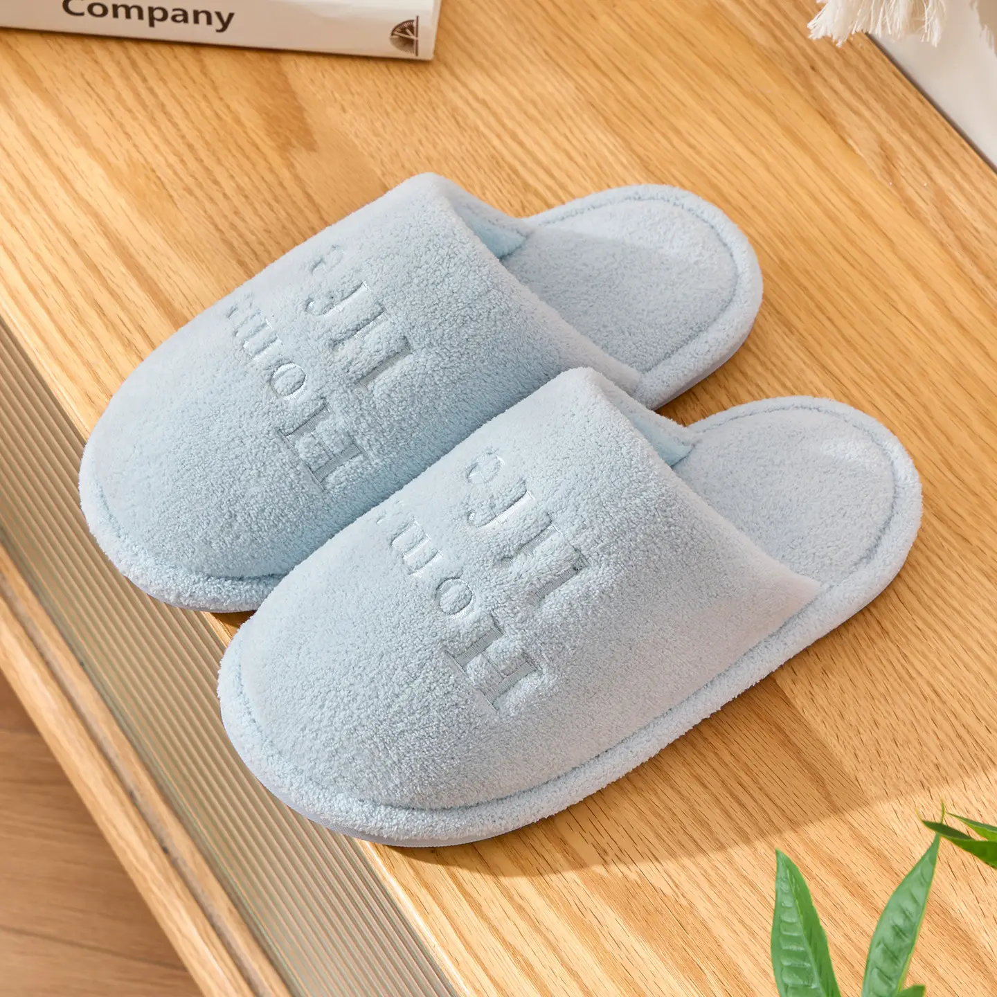 Japanese-Style Antibacterial Silent Cotton Slippers for Women - Image 16