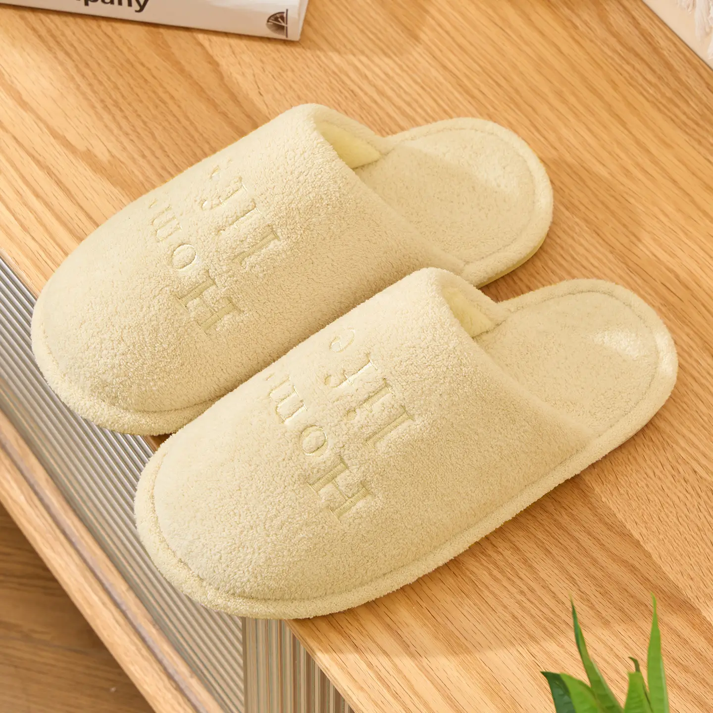 Japanese-Style Antibacterial Silent Cotton Slippers for Women - Image 17