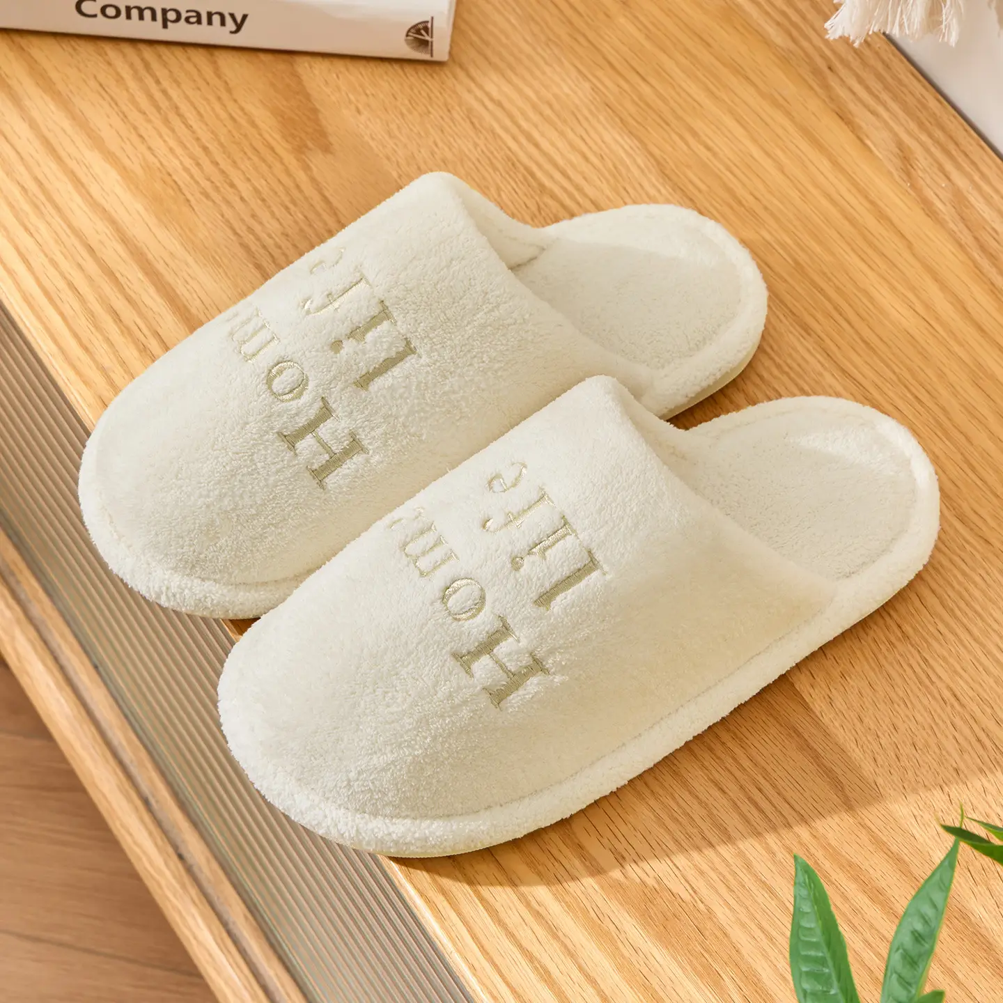 Japanese-Style Antibacterial Silent Cotton Slippers for Women - Image 18