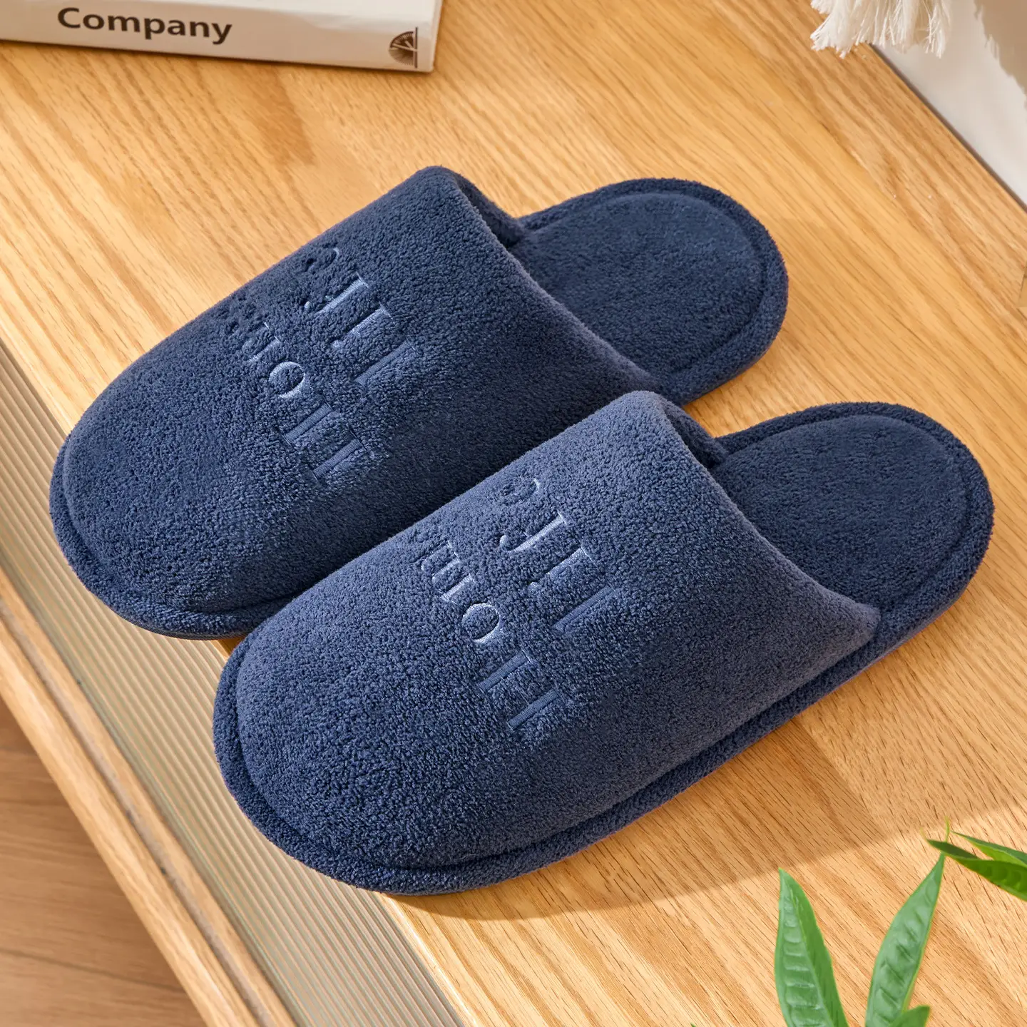 Japanese-Style Antibacterial Silent Cotton Slippers for Women - Image 19