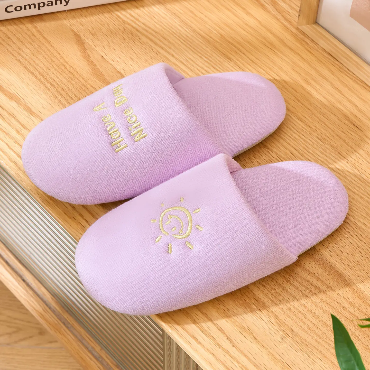 Japanese-Style Antibacterial Silent Cotton Slippers for Women - Image 25