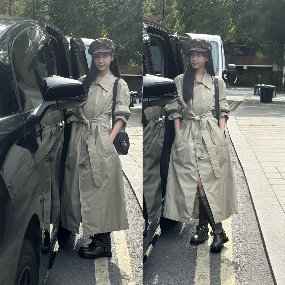 Retro British Duck Hat for Women Brown New High-End - Image 5