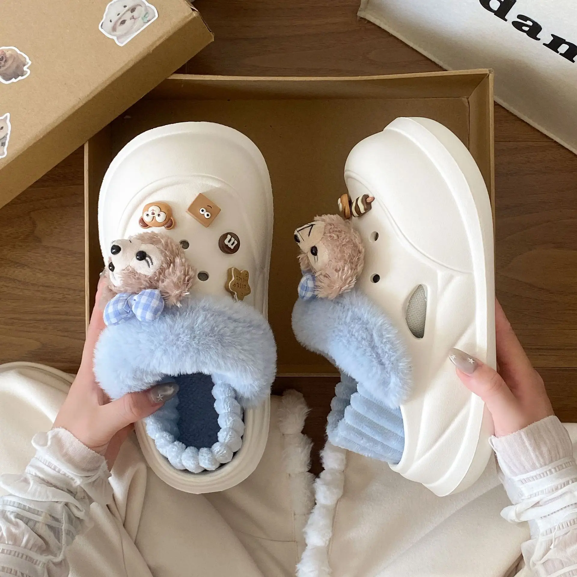 Toe-toe Eva Warm Winter Slippers for Women - Image 5
