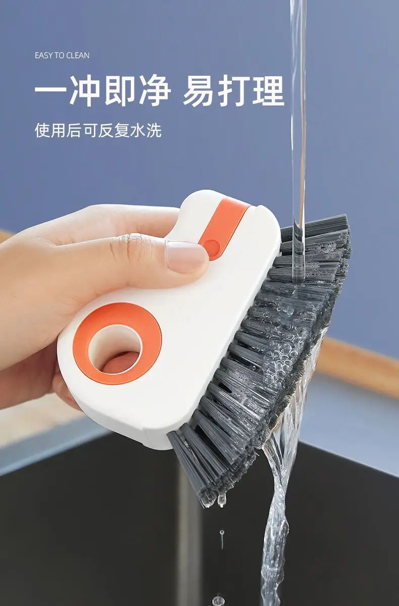 Two-In-One Groove Cleaning Brush, Gap Brush, Door and Window Gap Dust Brush, Multi-Functional Household Cleaning Tool Brush — feature 7
