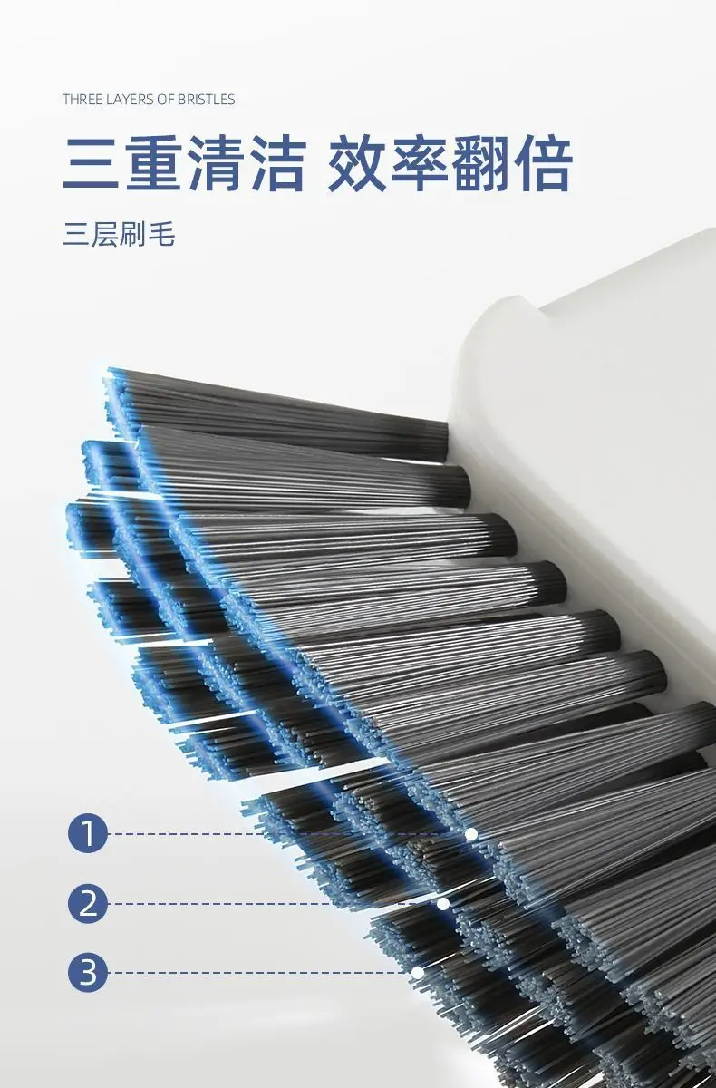 Two-In-One Groove Cleaning Brush, Gap Brush, Door and Window Gap Dust Brush, Multi-Functional Household Cleaning Tool Brush — feature 9